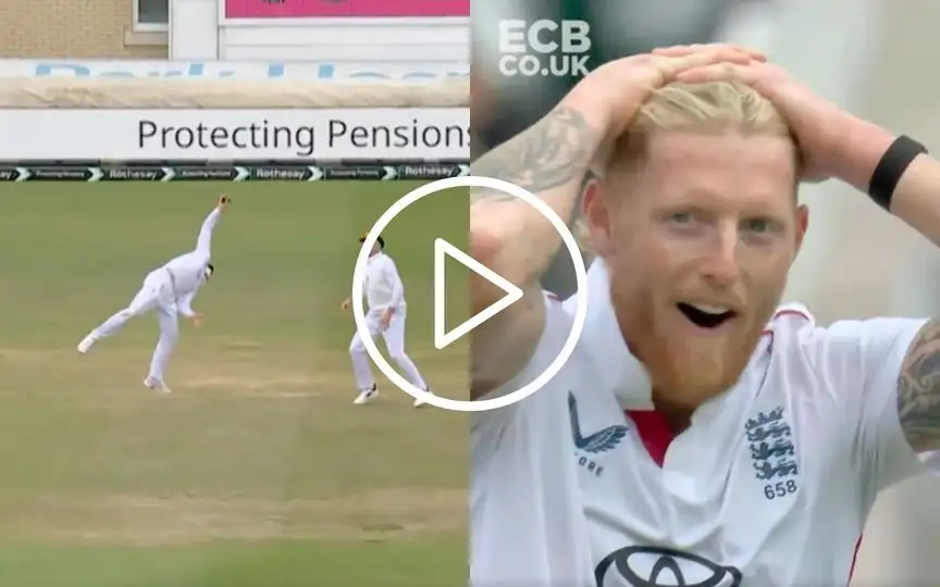 [Watch] Ben Stokes Shakes Head In Disbelief As Harry Brook Pulls Off A Blinder